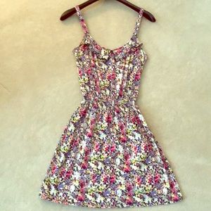 Floral print dress